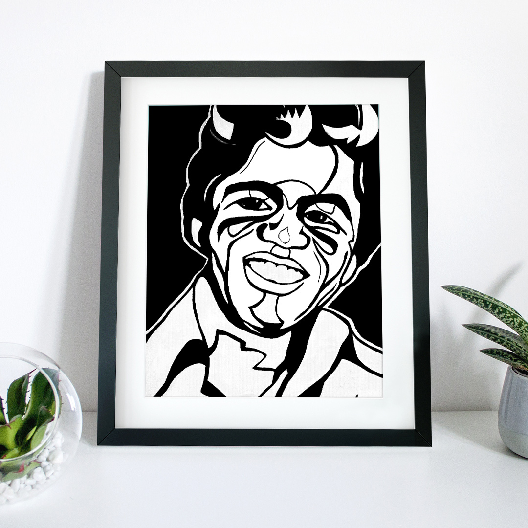James Brown | Art Print