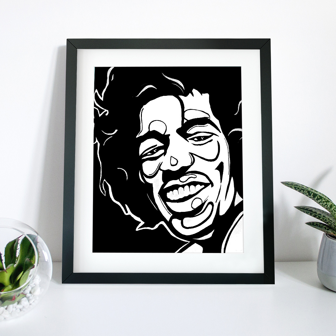 Jimmi Hendrix | Art Print